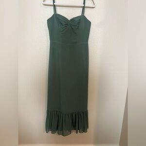 Wedding guest or Mother of the Bride/Groom Chic Tea-Length Dress by Azazie